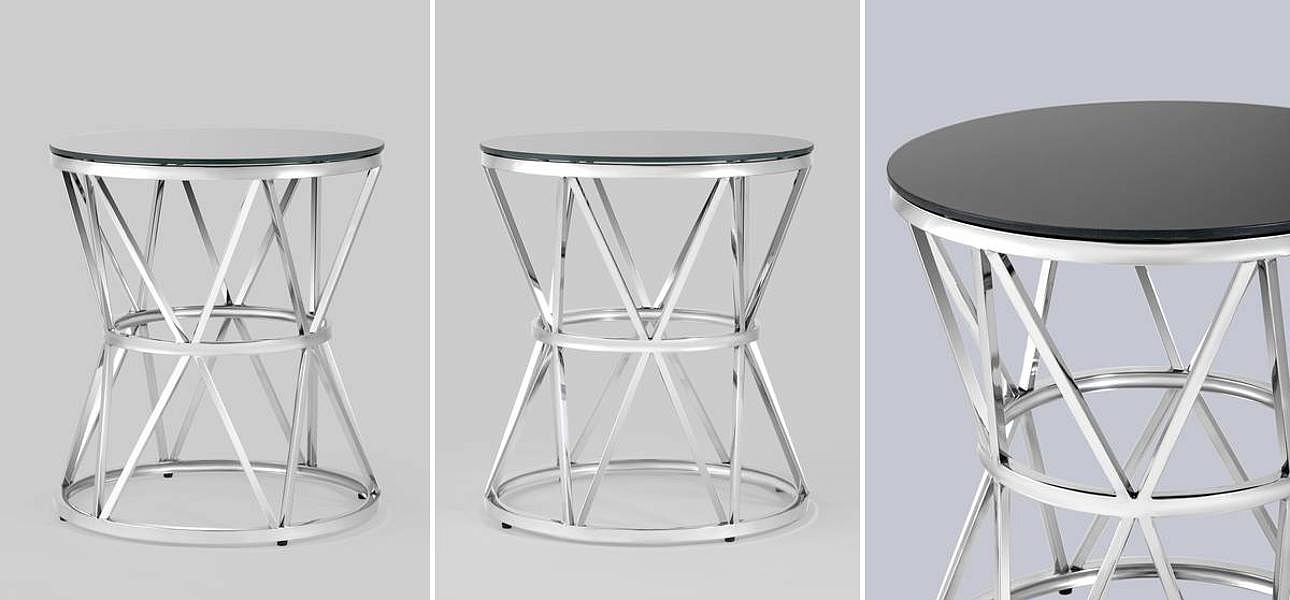 Стол приставной Beranger Collection Silver Стол приставной Beranger Collection Silver - Loft-Concept в Барнауле