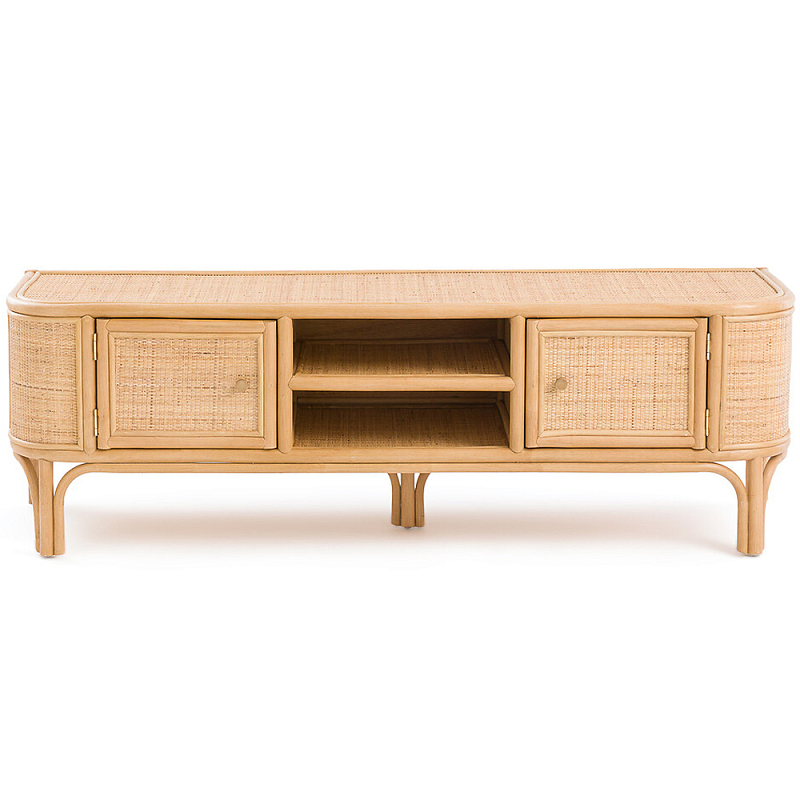 ТВ-тумба из плетеного ротанга Simone Rattan TV Stand ТВ-тумба из плетеного ротанга Simone Rattan TV Stand в Барнауле | Loft Concept