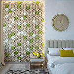 Гипсовая 3D панель с принтографией PM-41 варинант исполнения - 6 | Loft Concept в Барнауле