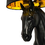 Horse Statue Floor Lamp Большой светильник Черная Лошадь варинант исполнения - 1 | Loft Concept в Барнауле