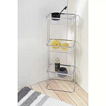 Полка напольная трехъярусная для ванной Bathroom Floor Shelf варинант исполнения - 6 | Loft Concept в Барнауле