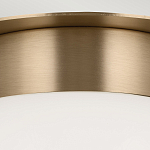 Потолочный светильник с белым матовым шарообразным плафоном Kichler варинант исполнения - 4 | Loft Concept в Барнауле