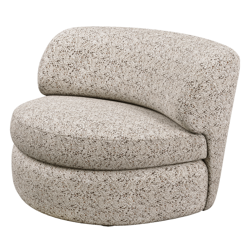 Кресло Ulysses Молочный Серый в Барнауле | Loft Concept 