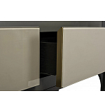 Консоль тёмно-коричневого цвета с 2-мя ящиками Gladstone варинант исполнения - 4 | Loft Concept в Барнауле