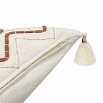 Подушка декоративная с геометрическим узором и кисточками Divine Abstractions варинант исполнения - 2 | Loft Concept в Барнауле