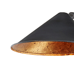 Бра настенное на тонком кронштейне с 2-мя конусообразными плафонами Vintage Reading Light варинант исполнения - 1 | Loft Concept в Барнауле