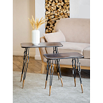 Столик приставной в стиле лофт Unlimited Freedom варинант исполнения - 6 | Loft Concept в Барнауле