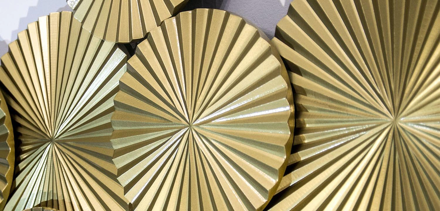 Арт-объект Apollo Gold Wall Plaque Disc 11 Арт-объект Apollo Gold Wall Plaque Disc 11 - Loft-Concept в Барнауле