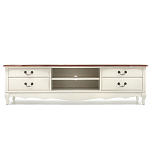 ТВ-тумба в стиле прованс из массива берёзы Interiors Romance варинант исполнения - 1 | Loft Concept в Барнауле