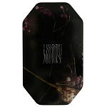 Шкатулка из эпоксидной смолы с цветами черная Epoxy Resin Pink Flowers Box Black варинант исполнения - 1 | Loft Concept в Барнауле
