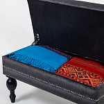 Мягкая банкетка с зоной для хранения Casket Dark Grey варинант исполнения - 4 | Loft Concept в Барнауле