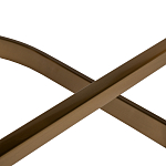 Стул барный букле бежевый с каркасом цвета матовое золото Tactility варинант исполнения - 4 | Loft Concept в Барнауле