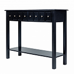 Черная консоль с выдвижными ящиками Monica варинант исполнения - 5 | Loft Concept в Барнауле