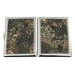 Портсигар на 10 сигарет с газовой зажигалкой из натурального камня Эвдиалит Stone Cigarettes Cases варинант исполнения - 4 | Loft Concept в Барнауле