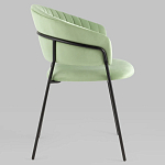 Стул в велюре фисташкового цвета Horizon варинант исполнения - 2 | Loft Concept в Барнауле