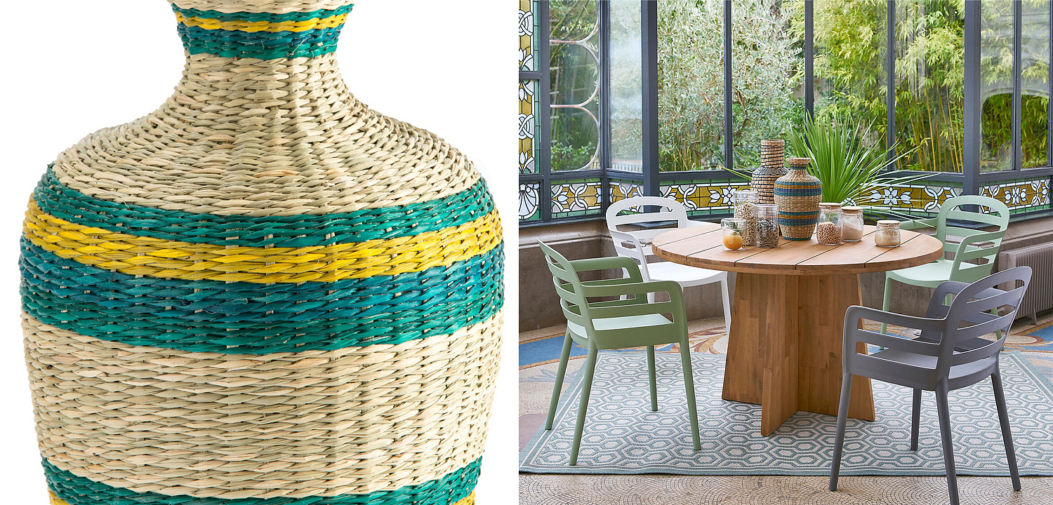 Ваза Wicker Vase бамбук Ваза Wicker Vase бамбук - Loft-Concept в Барнауле