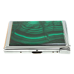 Портсигар на 10 сигарет с газовой зажигалкой из натурального камня Малахит Stone Cigarettes Cases варинант исполнения - 5 | Loft Concept в Барнауле