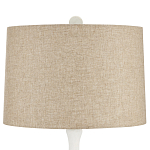 Торшер с белым каркасом и тканевыми абажуром Natural Stems варинант исполнения - 4 | Loft Concept в Барнауле