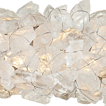 Люстра светодиодная фактурная в форме кольца Amber Crystal варинант исполнения - 1 | Loft Concept в Барнауле