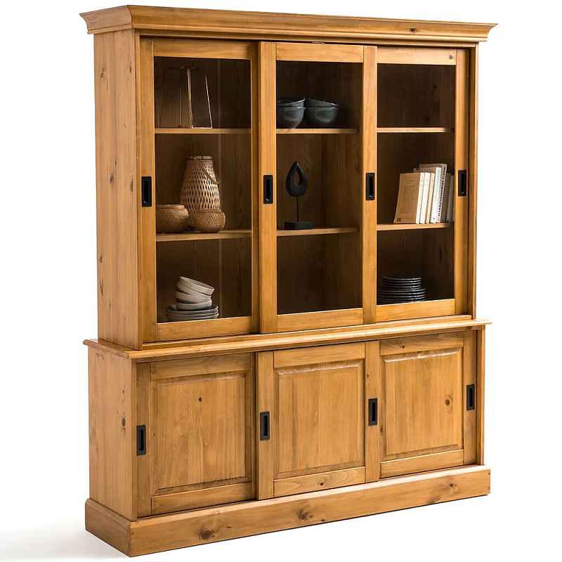 Витрина из массива сосны Cobbett Wood Showcase Светло-коричневый Прозрачное Стекло Металлик Витрина из массива сосны Cobbett Wood Showcase Светло-коричневый Прозрачное Стекло Металлик в Барнауле | Loft Concept