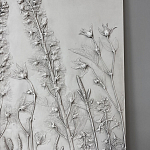 Панно Дельфиниум варинант исполнения - 3 | Loft Concept в Барнауле