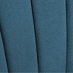 Барный стул со спинкой на 4-х деревянных ножках Синий Велюр Ava Charm варинант исполнения - 4 | Loft Concept в Барнауле