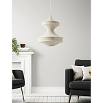 Подвесной вязаный белый светильник «Моника» варинант исполнения - 5 | Loft Concept в Барнауле