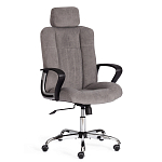 Кресло компьютерное City Chair хром флок варинант исполнения - 2 | Loft Concept в Барнауле