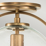 Потолочный светильник с прозрачным стеклянным шаром с эффектом пузырьков Hinkley варинант исполнения - 14 | Loft Concept в Барнауле