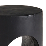 Приставной столик черного цвета AMORPHOUS варинант исполнения - 3 | Loft Concept в Барнауле