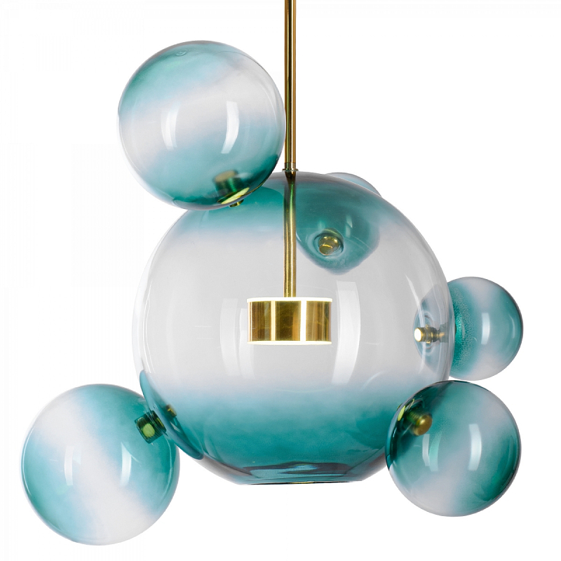 Подвесной светильник Suspension LED design BUBBLE LAMP AMBRE Латунь Амбре Подвесной светильник Suspension LED design BUBBLE LAMP AMBRE Латунь Амбре в Барнауле | Loft Concept