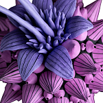 Статуэтка тропический фрукт Tropical Fruit Alien Blue Tulip варинант исполнения - 2 | Loft Concept в Барнауле