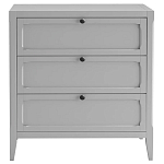 Комод с 3-мя ящиками серый Silva Grey Chest of Drawers варинант исполнения - 1 | Loft Concept в Барнауле