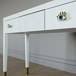 Туалетный стол - Трельяж Elsa Dreams White 120 см варинант исполнения - 3 | Loft Concept в Барнауле