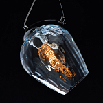 Подвесной светильник со стеклянном плафоном в форме бокала Kaleido варинант исполнения - 15 | Loft Concept в Барнауле