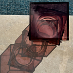 Стол журнальный в форме кубов Acrylic Furniture Lumina Crimson Clarity варинант исполнения - 8 | Loft Concept в Барнауле