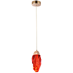 Подвесной светильник Soar Hanging Lamp Brass Red Красный варинант исполнения - 2 | Loft Concept в Барнауле