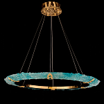 Люстра в форме кольца с цветочным декором Warm Heavenly Light варинант исполнения - 4 | Loft Concept в Барнауле