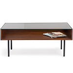 Журнальный стол с витриной Alard Coffee Table варинант исполнения - 2 | Loft Concept в Барнауле