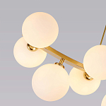 Люстра подвесная с белыми лампами в форме шара Felicitat варинант исполнения - 3 | Loft Concept в Барнауле