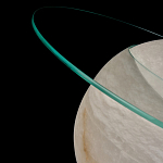 Торшер - журнальный стол Cryptocrystalline Stone варинант исполнения - 8 | Loft Concept в Барнауле