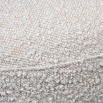 Кресло без подлокотников с обивкой из белой ткани букле Pacification варинант исполнения - 3 | Loft Concept в Барнауле