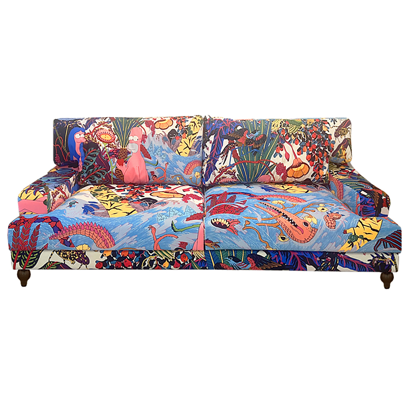Премиальный Акцентный Диван Simpsons in Paradise Pop Art Sofa Мульти Премиальный Акцентный Диван Simpsons in Paradise Pop Art Sofa Мульти в Барнауле | Loft Concept