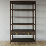 Стеллаж с двумя ящиками Elsa Dreams Walnut варинант исполнения - 4 | Loft Concept в Барнауле