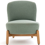 Кресло на деревянных ножках Olguin Green Chair варинант исполнения - 2 | Loft Concept в Барнауле