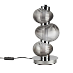 Настольная лампа с 3-мя рифлеными стеклянными шарами Marcelh Light варинант исполнения - 5 | Loft Concept в Барнауле