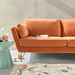 Приставной стол из керамики Manufacto Gray-green варинант исполнения - 5 | Loft Concept в Барнауле