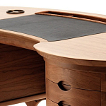 Дизайнерский письменный стол Bean Desk  варинант исполнения - 4 | Loft Concept в Барнауле