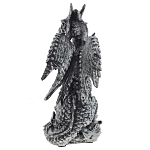 Часы в виде дракона Silver Dragon Clock варинант исполнения - 2 | Loft Concept в Барнауле