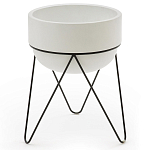 Кашпо Elevated Planters Luna 54 белое варинант исполнения - 1 | Loft Concept в Барнауле